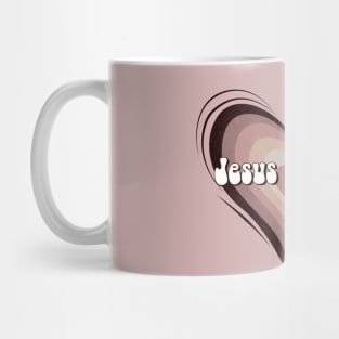 Jesus loves you Christian inspirational bible quote T-Shirt Mug